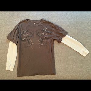 Destruction long sleeve shirt